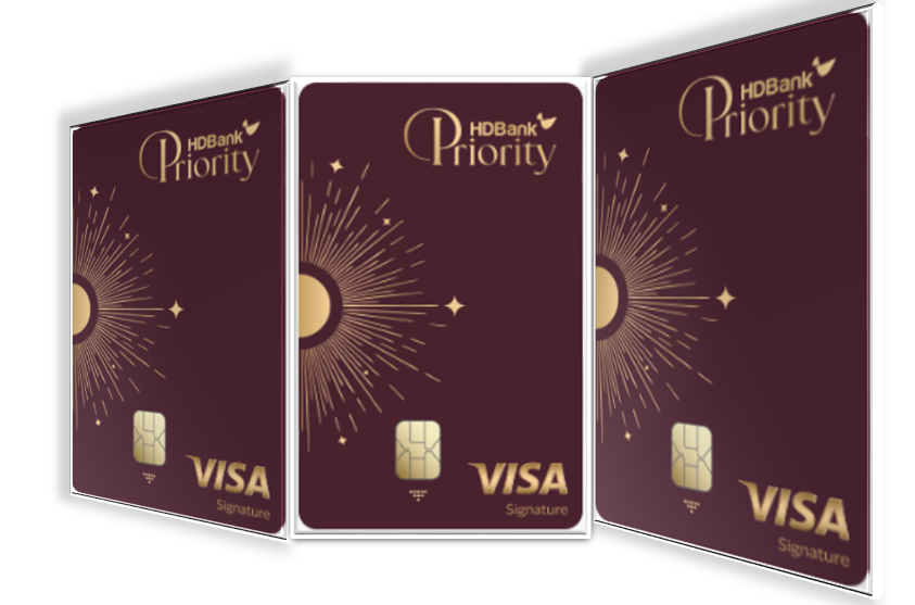 Thẻ tín dụng HDBank Priority Visa Signature